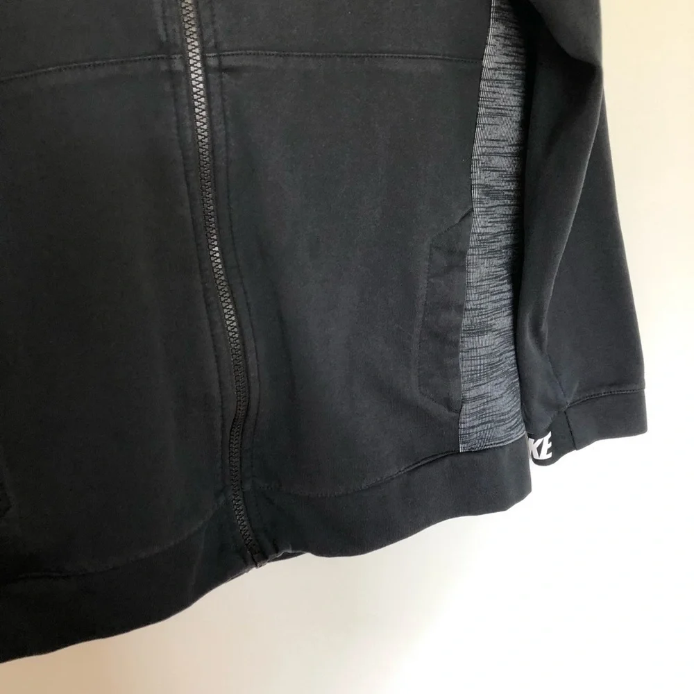 Nike Sportswear Advance Full Zip Hoodie Sweatshirt Black Large